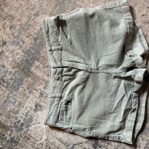 Pacsun Sage Green Women's Corduroy Shorts